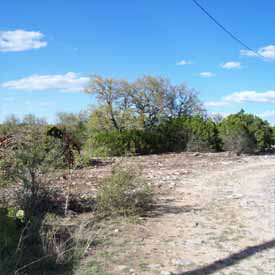 Clearing Land.