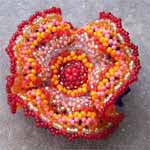 Three Layer Flower by Jane Kimmel Bead Artist